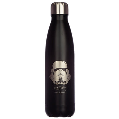 The Original Stormtrooper Hot & Cold Drinks Bottle 500ml Black - Gift Arch