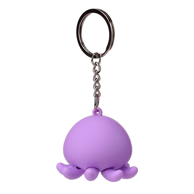 Wendy the Octopus Adoramals 3D PVC Keyring - Gift Arch