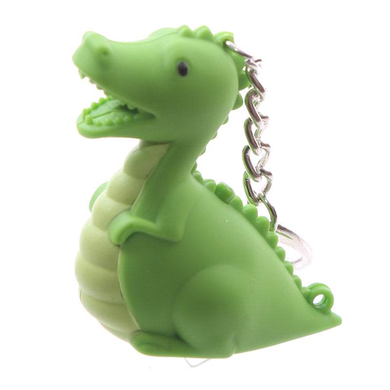 RAWR Roaring Dinosaur LED Keyring with Sound - Gift Arch