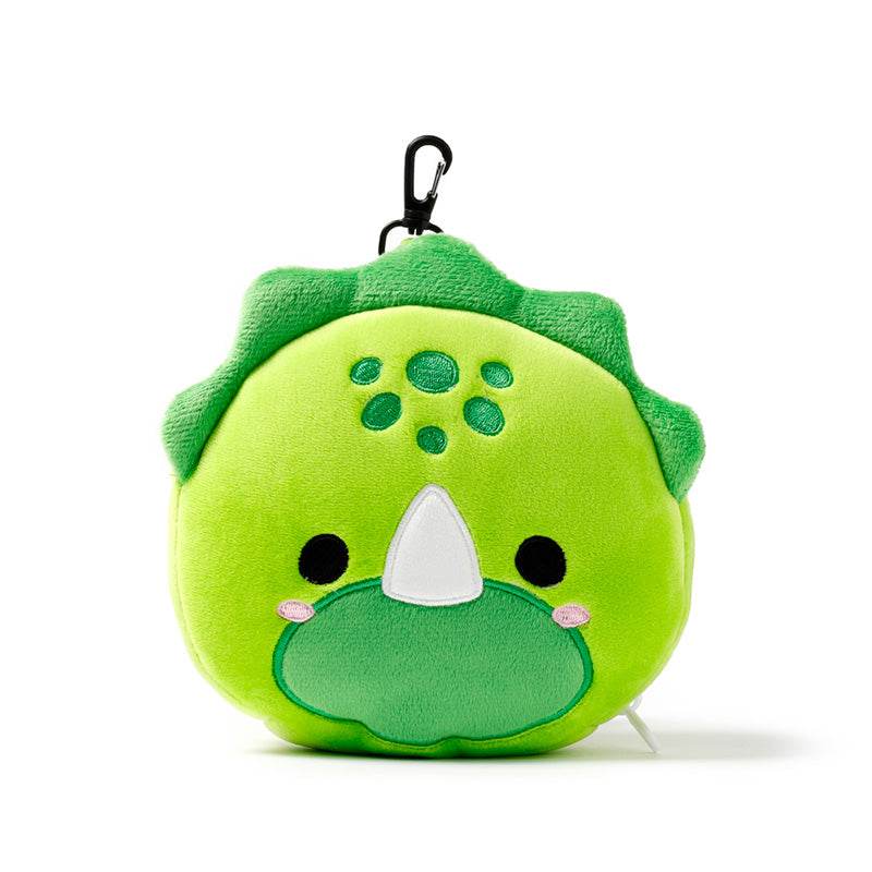Relaxeazzz Adoramals Dinosaur Plush Travel Pillow & Eye Mask - Gift Arch