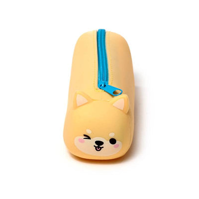 Adoramals Shiba Inu Dog Silicone Pencil Case - Gift Arch