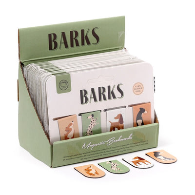 Barks Dog Magnetic Bookmark Set - Gift Arch