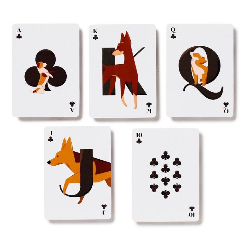 Barks Dog Standard Playing Card Deck - Gift Arch