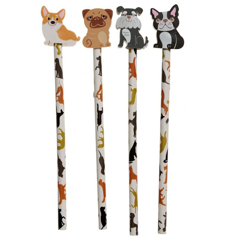 Dog Pencil & Eraser Topper - Gift Arch