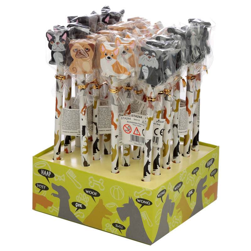 Dog Pencil & Eraser Topper - Gift Arch