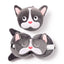 Relaxeazzz French Bulldog Plush Travel Pillow & Eye Mask - Gift Arch