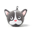 Relaxeazzz French Bulldog Plush Travel Pillow & Eye Mask - Gift Arch