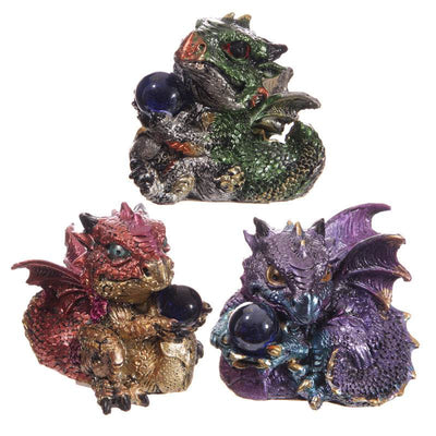 Cute Baby Dragon with Crystal Ball - Gift Arch