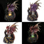 Dark Legends Dragon on Castle with LED Crystal - Gift Arch