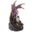 Dark Legends Dragon on Castle with LED Crystal - Gift Arch