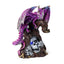 Dark Legends LED Keeper of the Death Gate Amethyst Dragon - Gift Arch