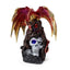 Dark Legends LED Keeper of the Death Gate Ruby Dragon - Gift Arch