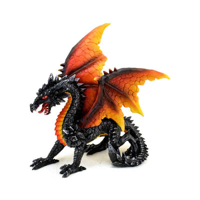 Dark Legends Protector of the Night Obsidian Fire Dragon - Gift Arch