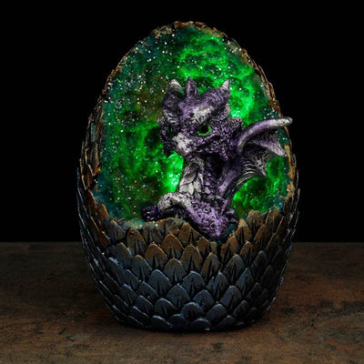 Elements Baby Dragon LED Crystal Egg - Gift Arch
