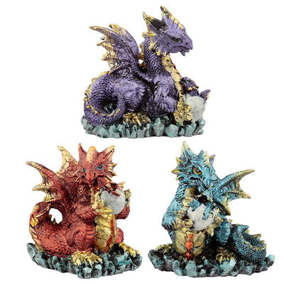 Elements Dragon Mother with Hatching Baby - Gift Arch