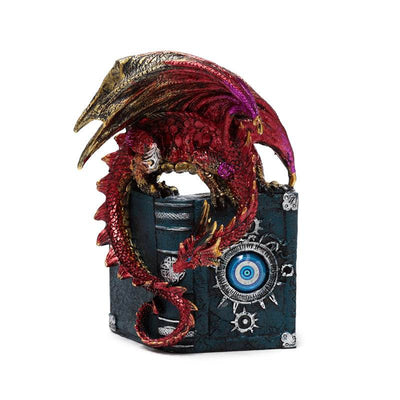 Enchanted Nightmare All Seeing Book Fire Dragon - Gift Arch
