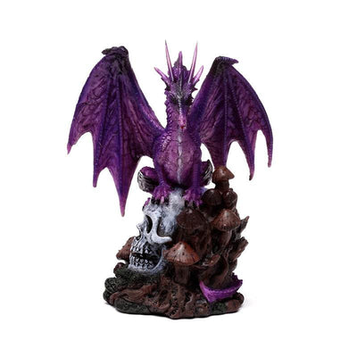 Enchanted Nightmare Amethyst Spirit of the Forest Skull Dragon - Gift Arch