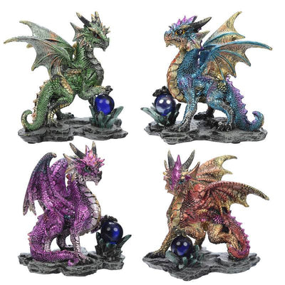Enchanted Nightmare Dragon Crystal Rock Soothsayer - Gift Arch