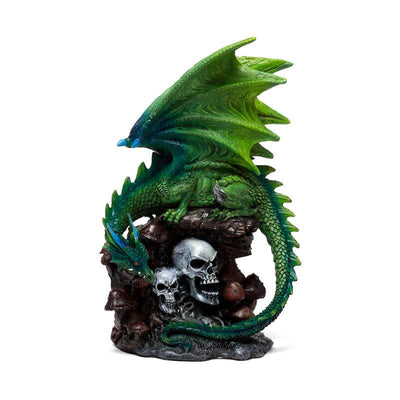 Enchanted Nightmare Emerald Spirit of the Forest Skull Dragon - Gift Arch