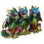 Rainbow Dragon Metallic Hear No See No Speak No Evil - Gift Arch