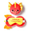 Relaxeazzz Adoramagics Dragon Plush Travel Pillow & Eye Mask - Gift Arch