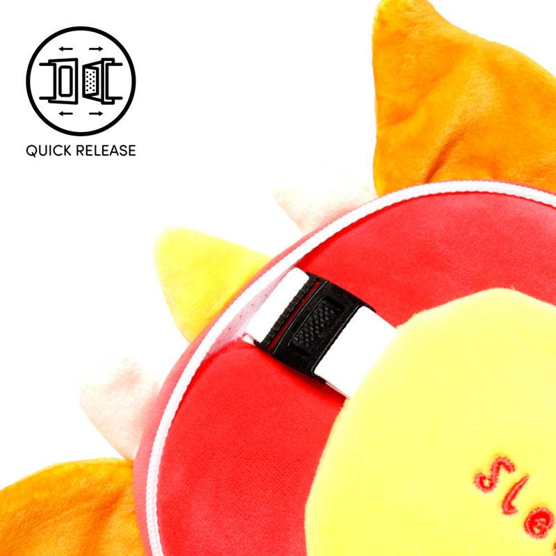 Relaxeazzz Adoramagics Dragon Plush Travel Pillow & Eye Mask - Gift Arch