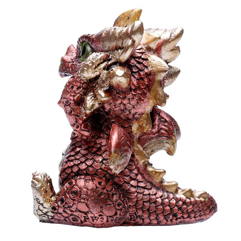 Set of 3 Elements Baby Dragon Hear No Speak No See No Evil - Gift Arch