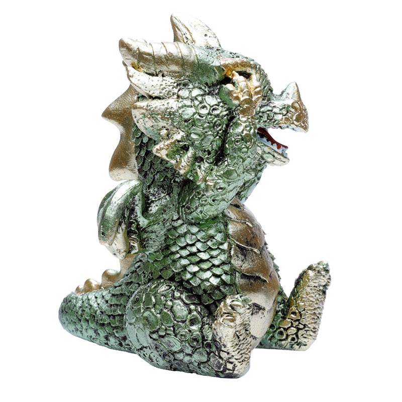 Set of 3 Elements Baby Dragon Hear No Speak No See No Evil - Gift Arch