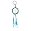 Bright Mini Feather Dreamcatcher Keyring - Gift Arch
