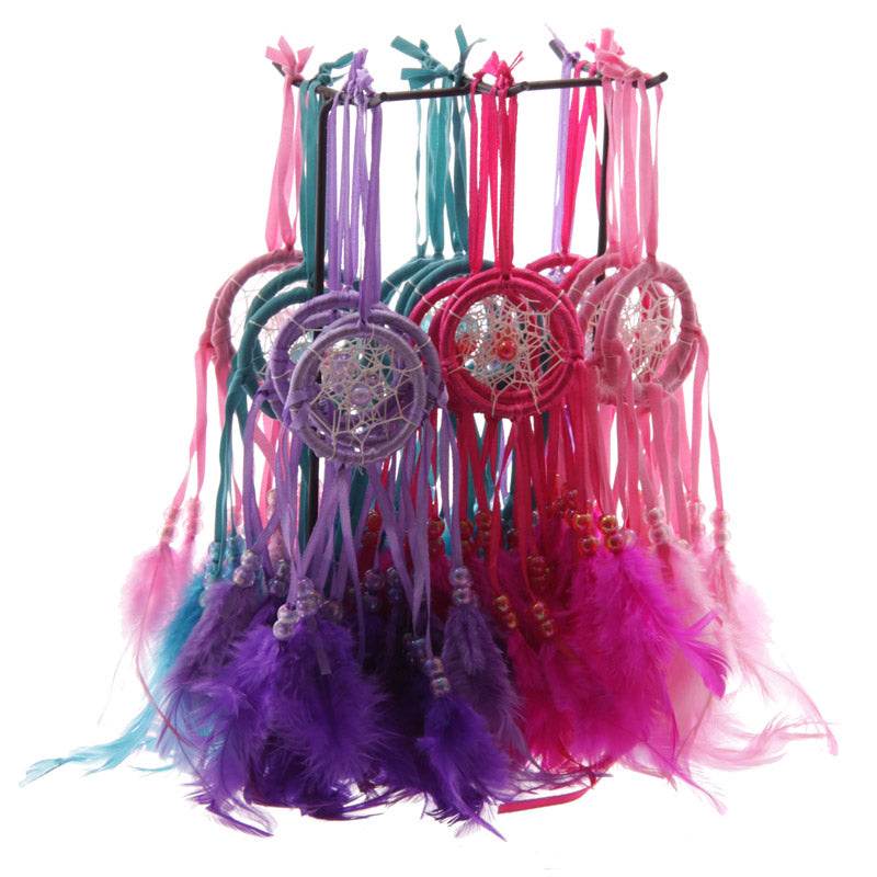Bright Mini Feather Dreamcatchers - Gift Arch