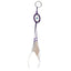 Mini Feather Dreamcatcher Key Ring with Beads - Gift Arch