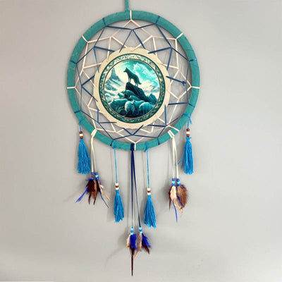 Spirit of the Wolf Pack Dreamcatcher 33cm - Gift Arch