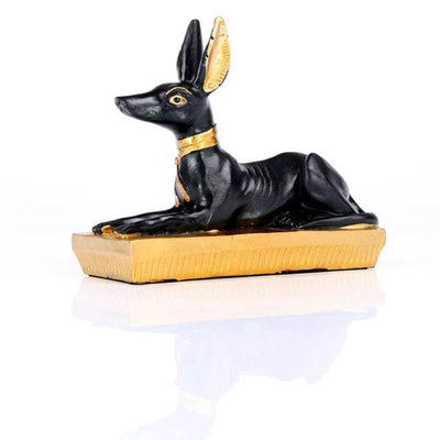Black & Gold Anubis Recumbent - Gift Arch