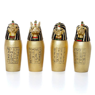 Gold Egyptian Canopic Jar - Gift Arch