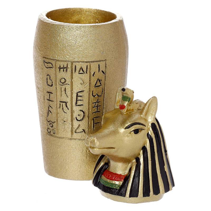 Gold Egyptian Canopic Jar - Gift Arch