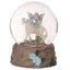 Flower Fairy Riding Unicorn Snow Globe - Gift Arch