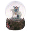 Flower Fairy Riding Unicorn Snow Globe - Gift Arch