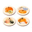 Autumn Harvest Set of 4 Cork Coasters - Gift Arch