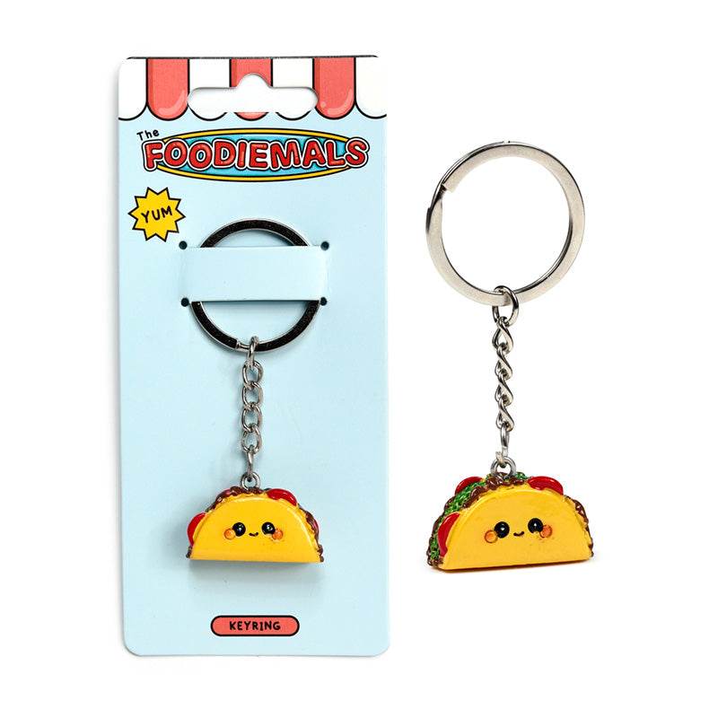 Foodiemals Frida the Taco Keyring - Gift Arch