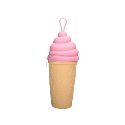 Foodiemals Ice Cream Shaped Silicone Pencil Case - Gift Arch