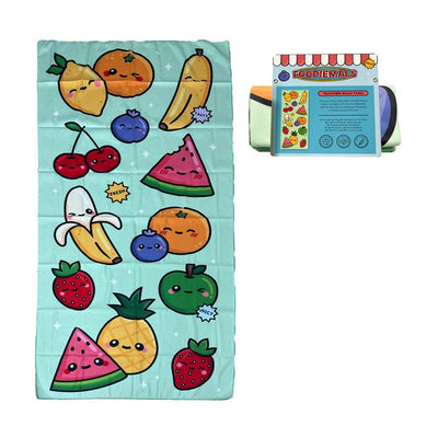 Foodiemals Watermelon & Summer Fruits Microfibre Beach Towel - Gift Arch