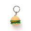 Hammy the Burger Foodiemals 3D PVC Keyring - Gift Arch