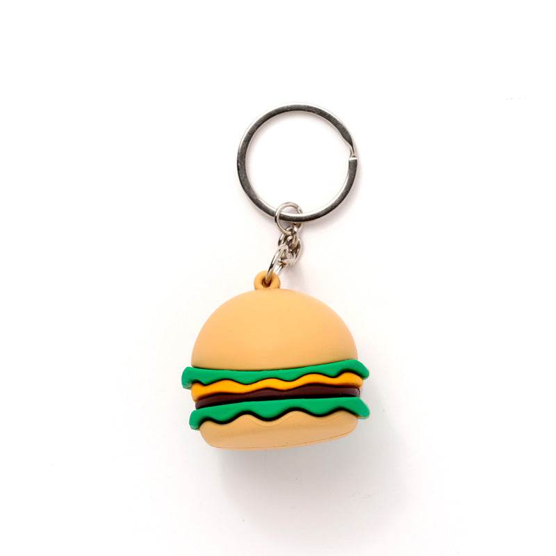 Hammy the Burger Foodiemals 3D PVC Keyring - Gift Arch