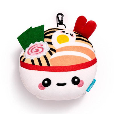 Relaxeazzz Foodiemals Nori the Ramen Bowl Travel Pillow & Eye Mask - Gift Arch