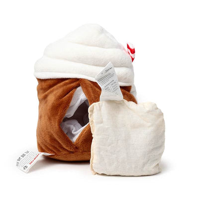 Spiced Latte Foodiemals Microwavable Plush Lavender Heat Pack - Gift Arch