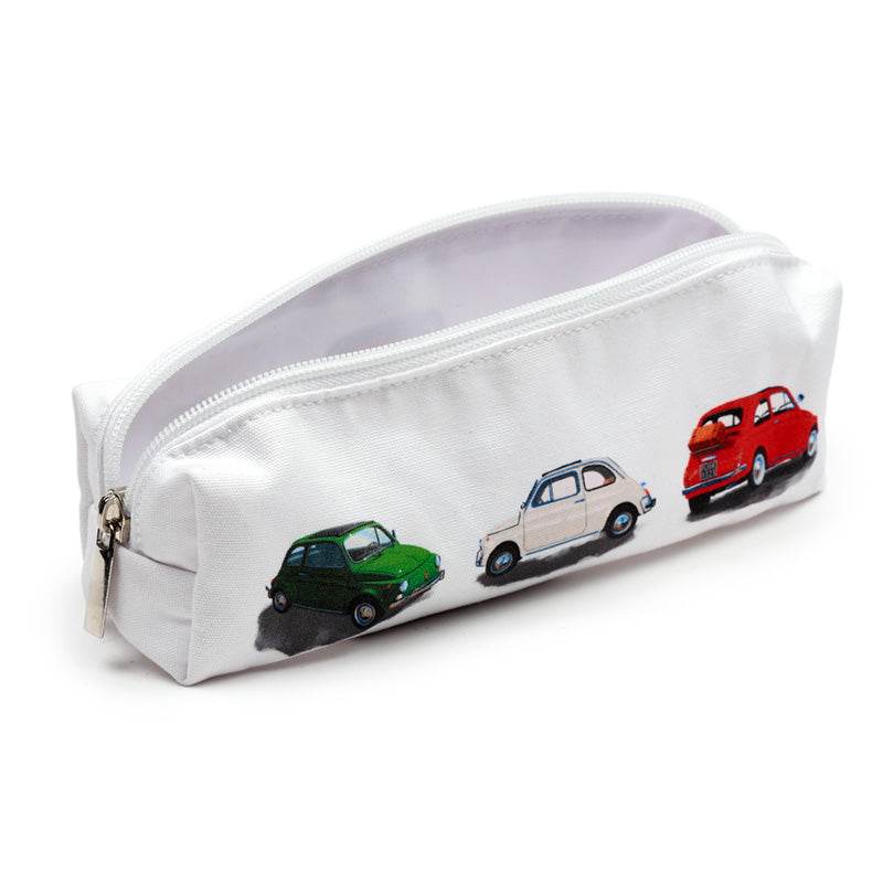 Fiat 500 Canvas Pencil Case - Gift Arch