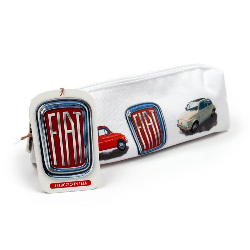 Fiat 500 Canvas Pencil Case - Gift Arch