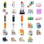 Back to School Essentials 4-Shelf Prefilled FSDU Display Unit - Gift Arch