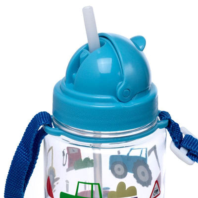 450ml Children's Shatterproof Water Bottle Little Tractors - Gift Arch