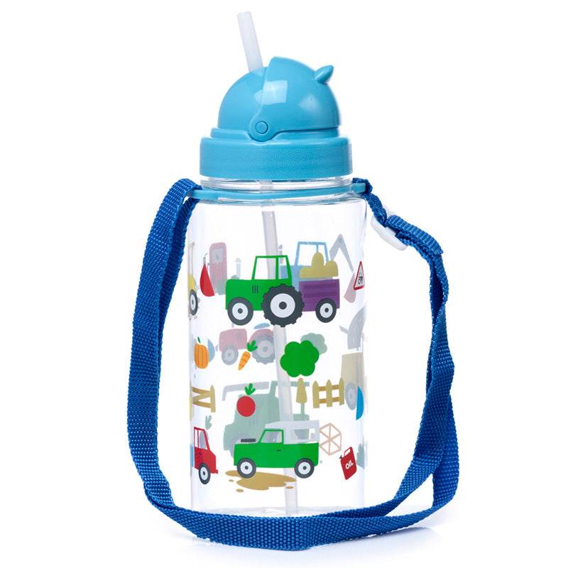 450ml Children's Shatterproof Water Bottle Little Tractors - Gift Arch